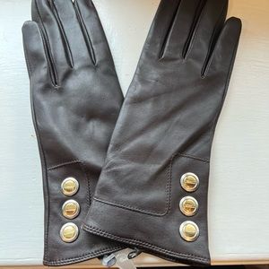 BEAUTIFUL! Leather gloves never worn!